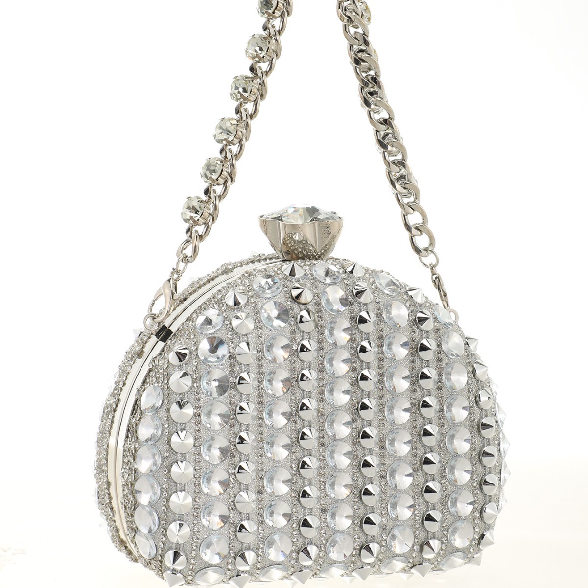 Nova Bolsa de Mão Feminina com - Mini Bag Evening Clutch avaliação e preço