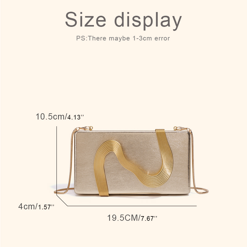 Bolsa de festa feminina tipo c - Mini Bag Evening Clutch avaliação e preço