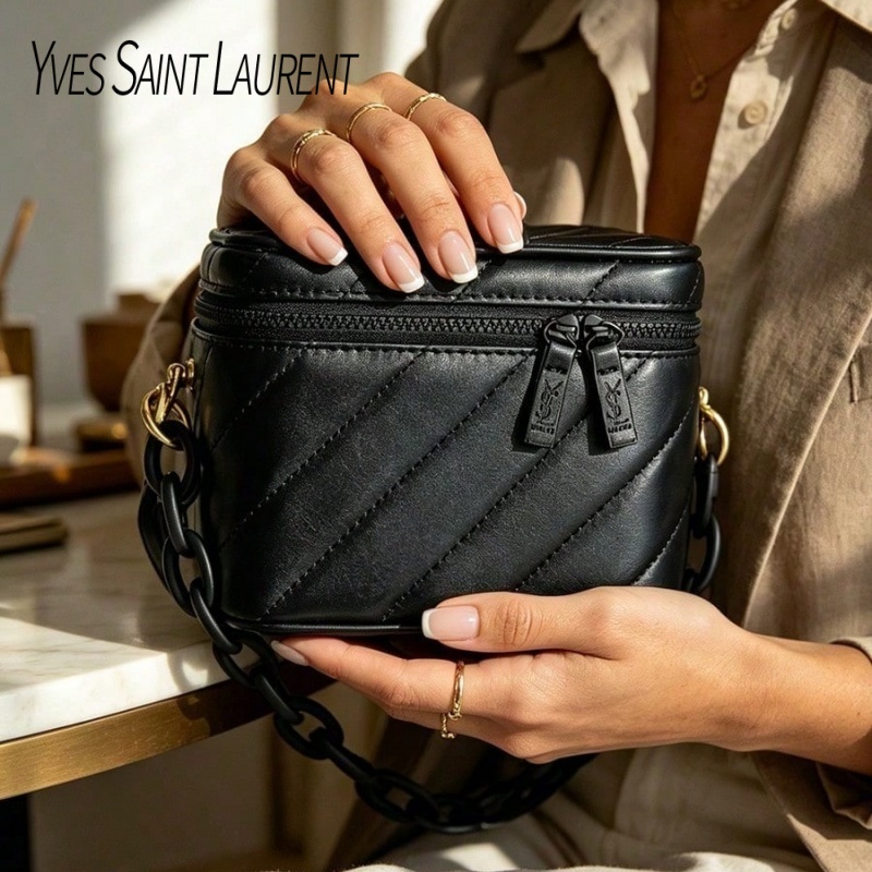 Bolsa de Cosméticos Mini YSL P - Luxury Designer Bags Ysl avaliação e preço