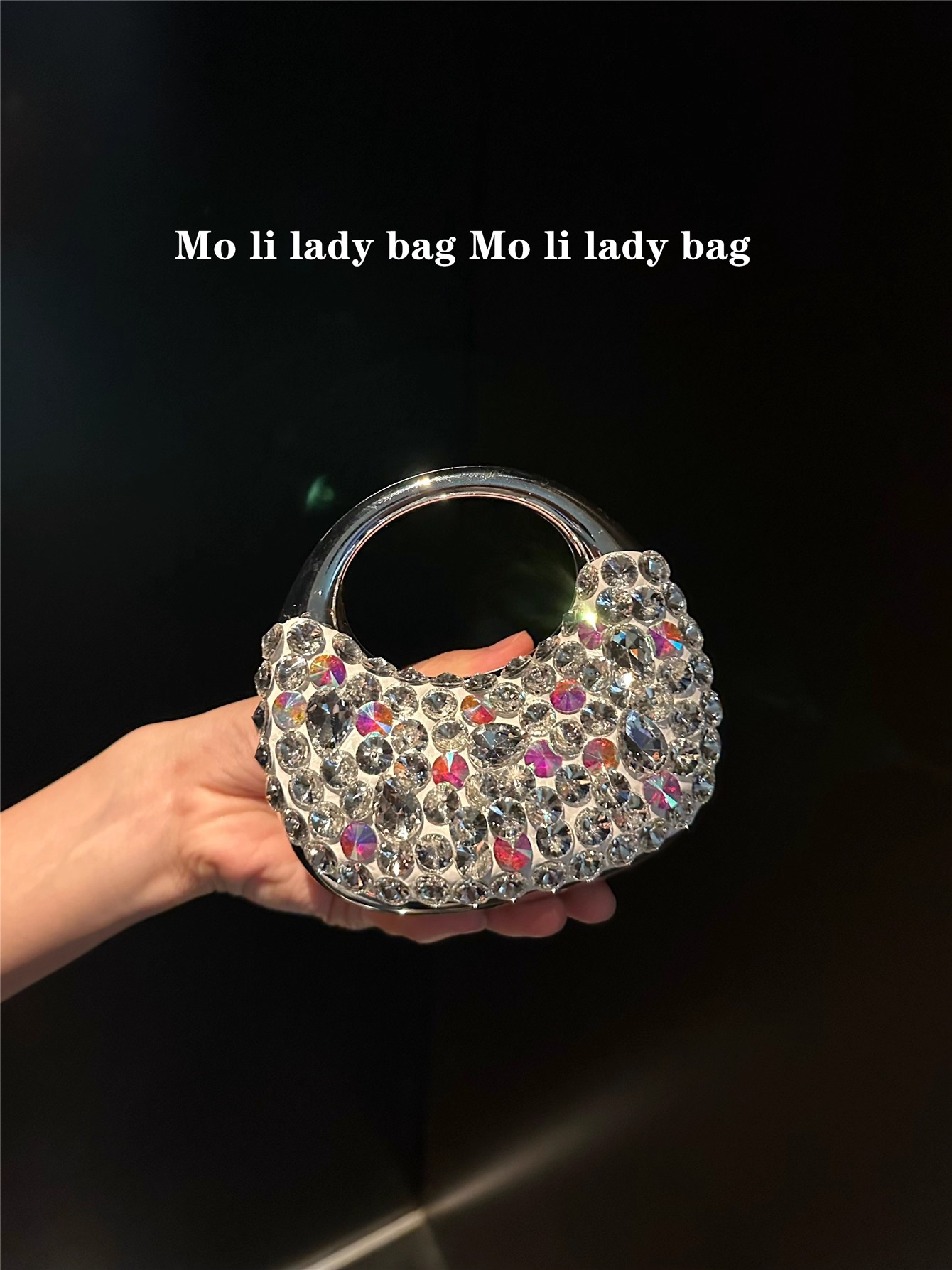 Bolsa Mini de Acrílico com Gli - Mini Bag Evening Clutch avaliação e preço