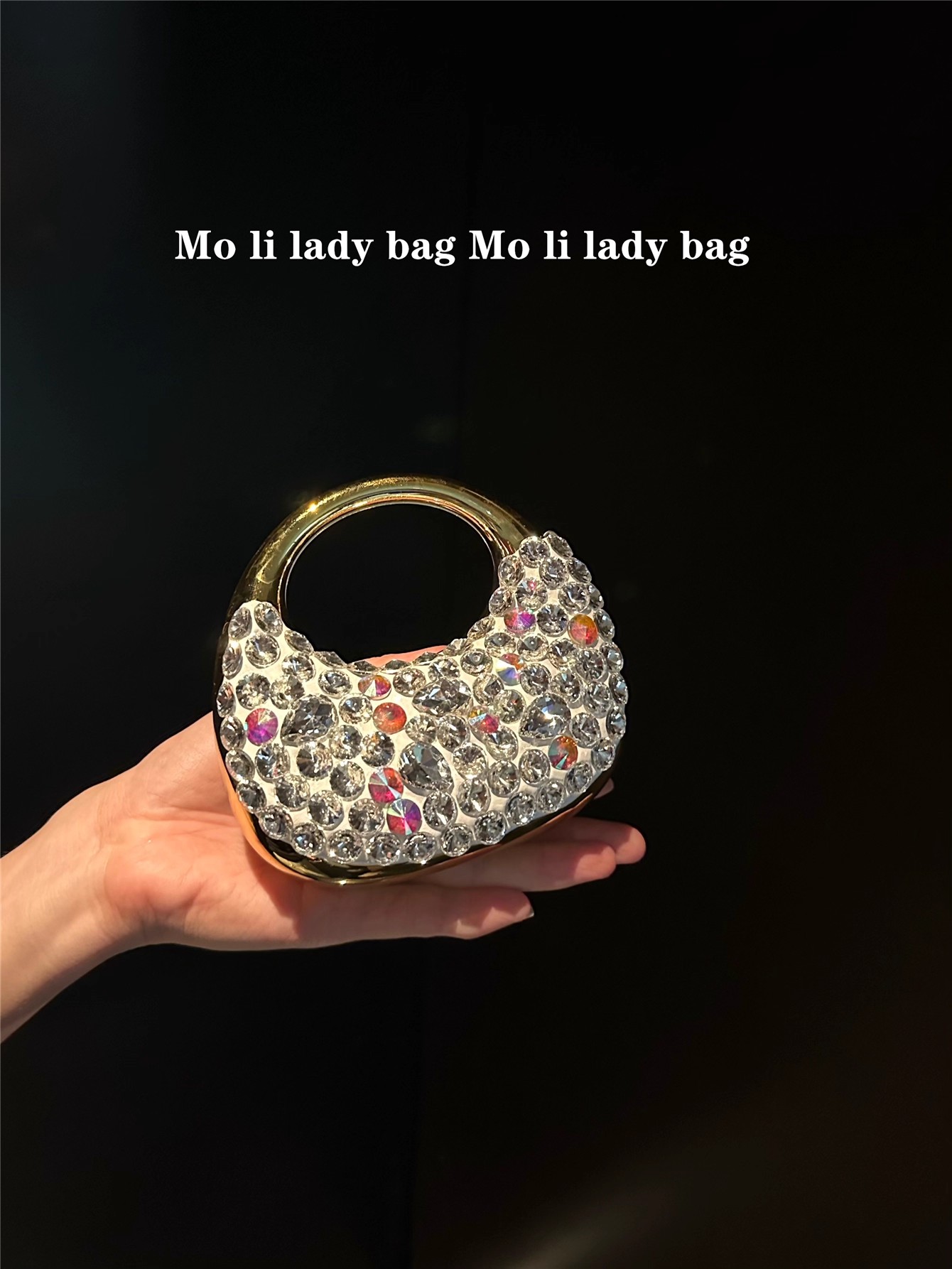 Bolsa Mini de Acrílico com Gli - Mini Bag Evening Clutch avaliação e preço
