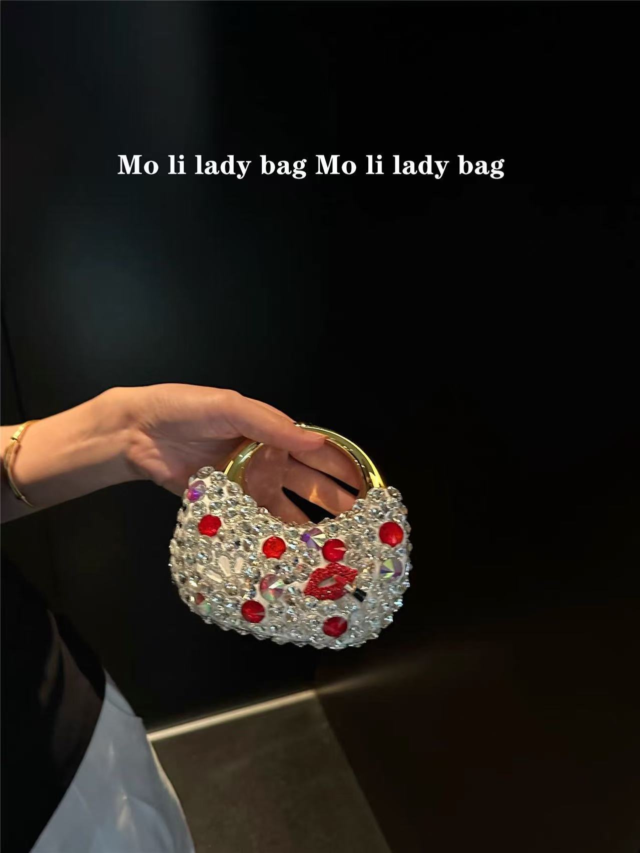 Bolsa Mini de Acrílico com Gli - Mini Bag Evening Clutch avaliação e preço