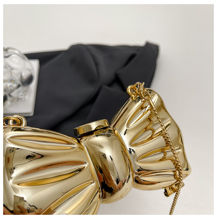 Bolsa Clutch Mini Dourada Metá - Mini Bag Evening Clutch avaliação e preço