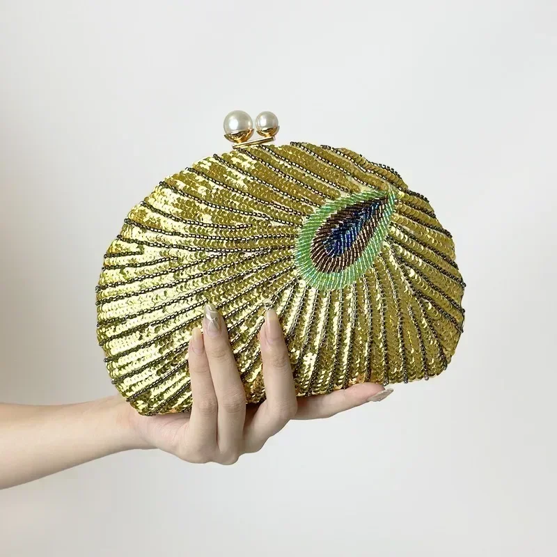 Nova Bolsa Clutch Verde Pavão  - Luxury Bags Green avaliação e preço
