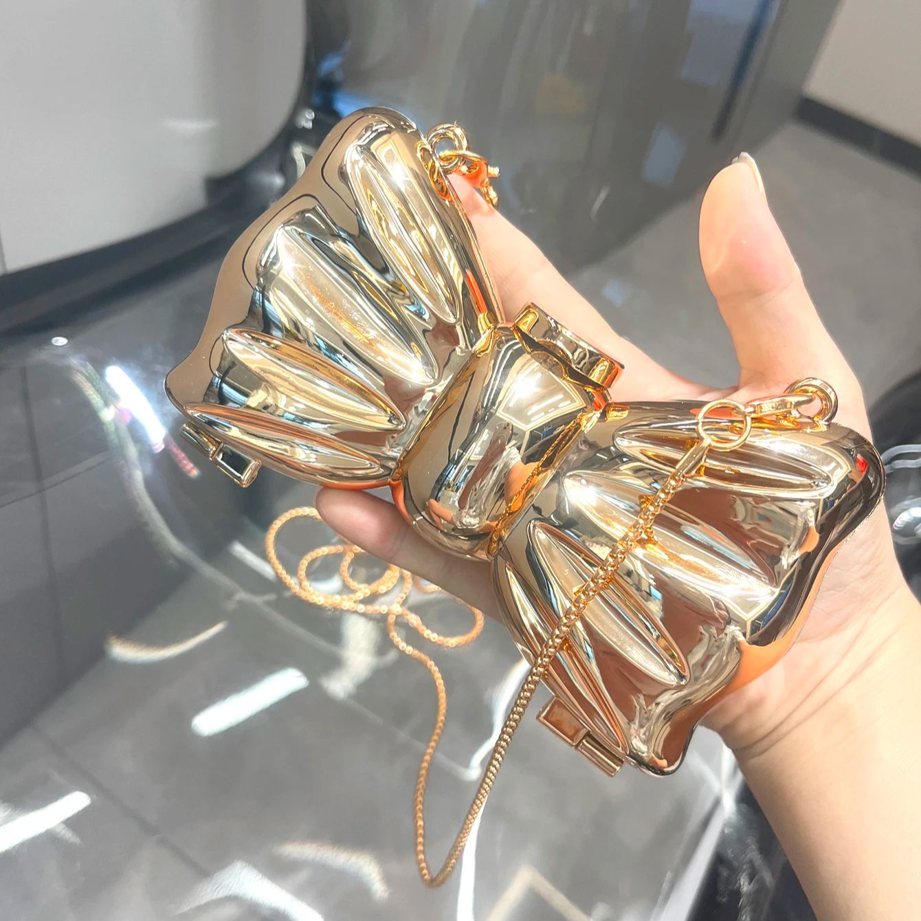 Bolsa de noite dourada, bolsas - Luxury Bags Design avaliação e preço