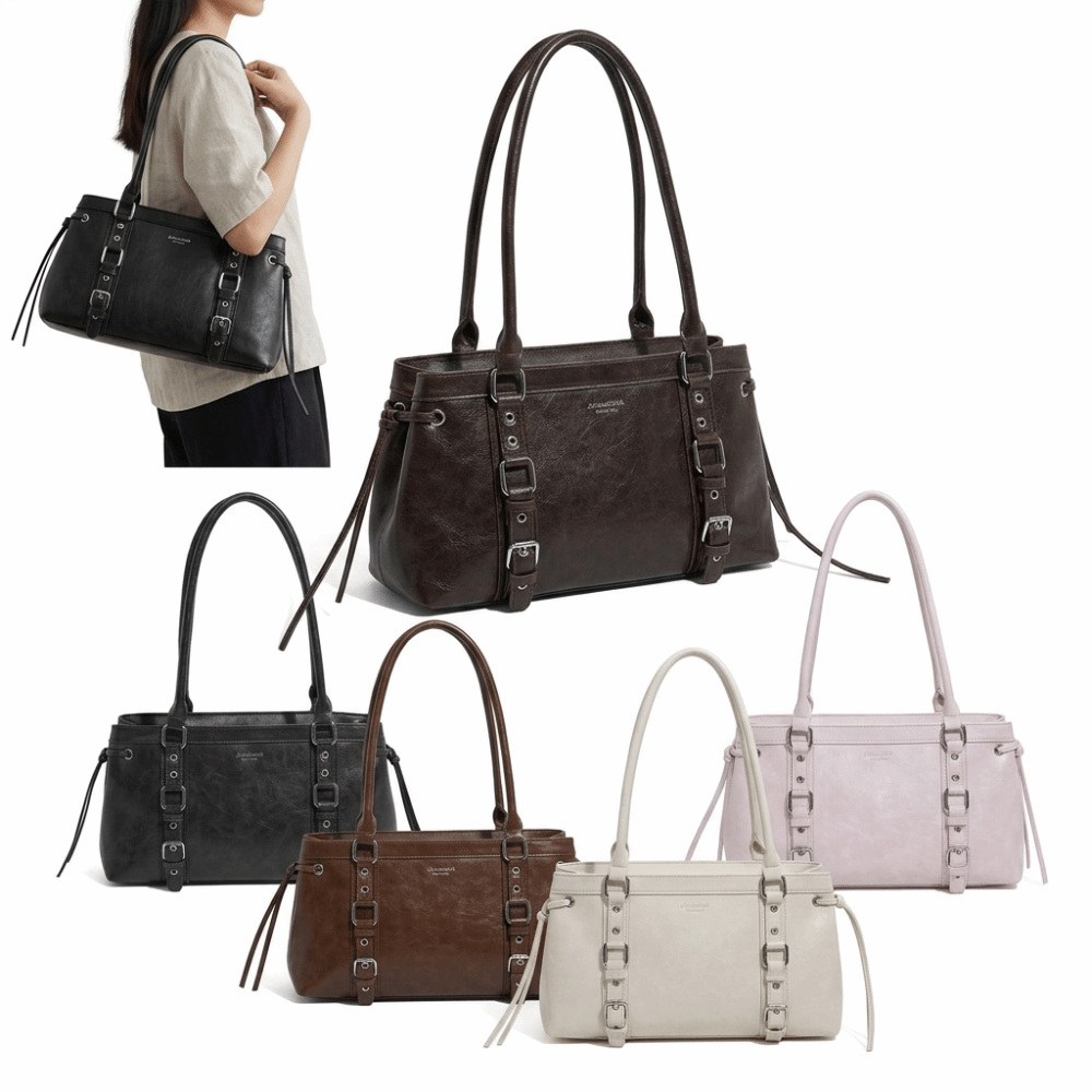 Nova Bolsa Feminina Estruturad - Structured Handbag Top Handle avaliação e preço