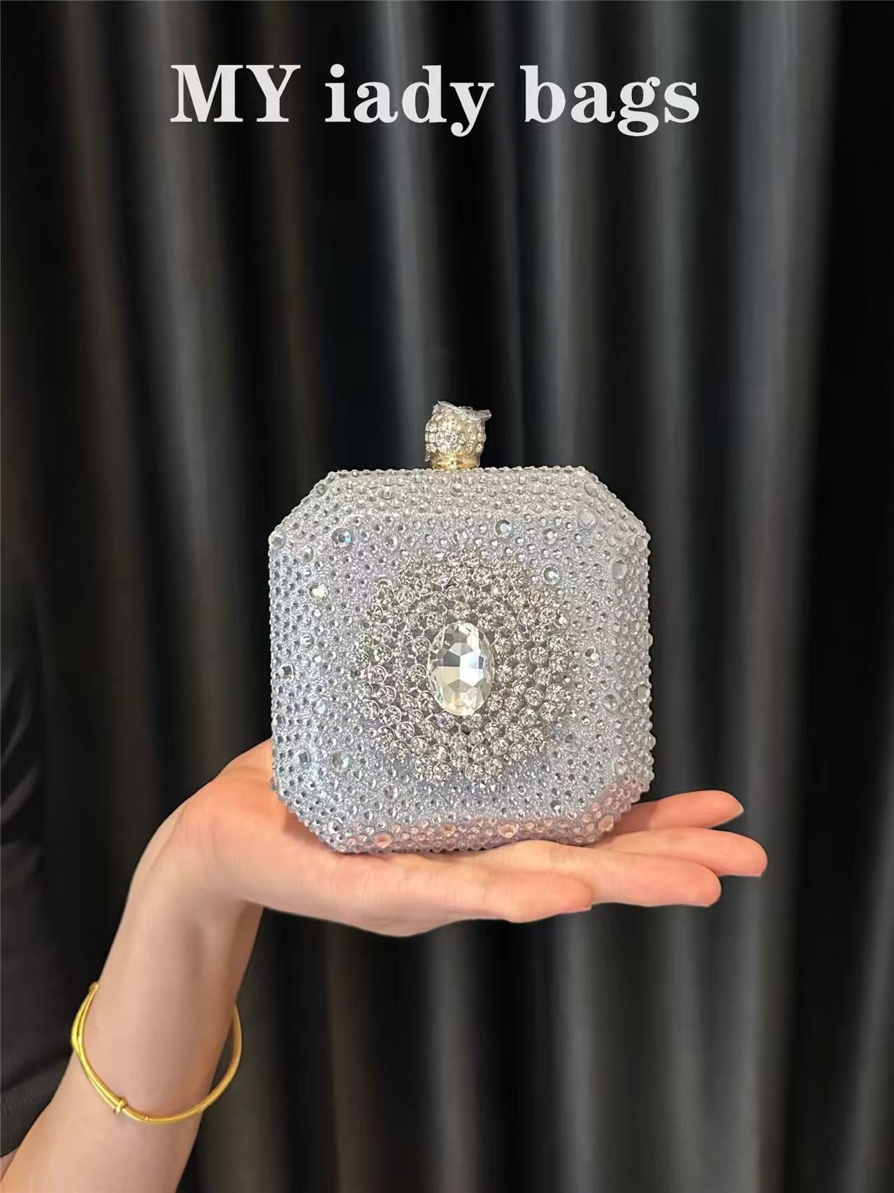 Bolsa Clutch Mini Brilhante pa - Mini Bag Evening Clutch avaliação e preço