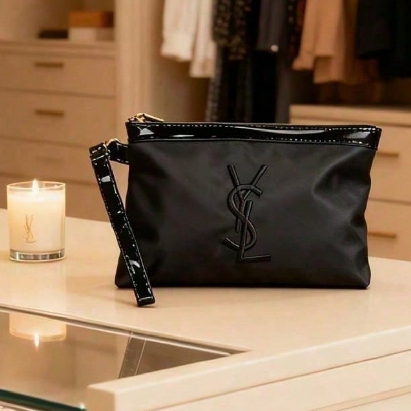 Bolsa de Cosméticos Clássica Y - Luxury Designer Bags Ysl avaliação e preço