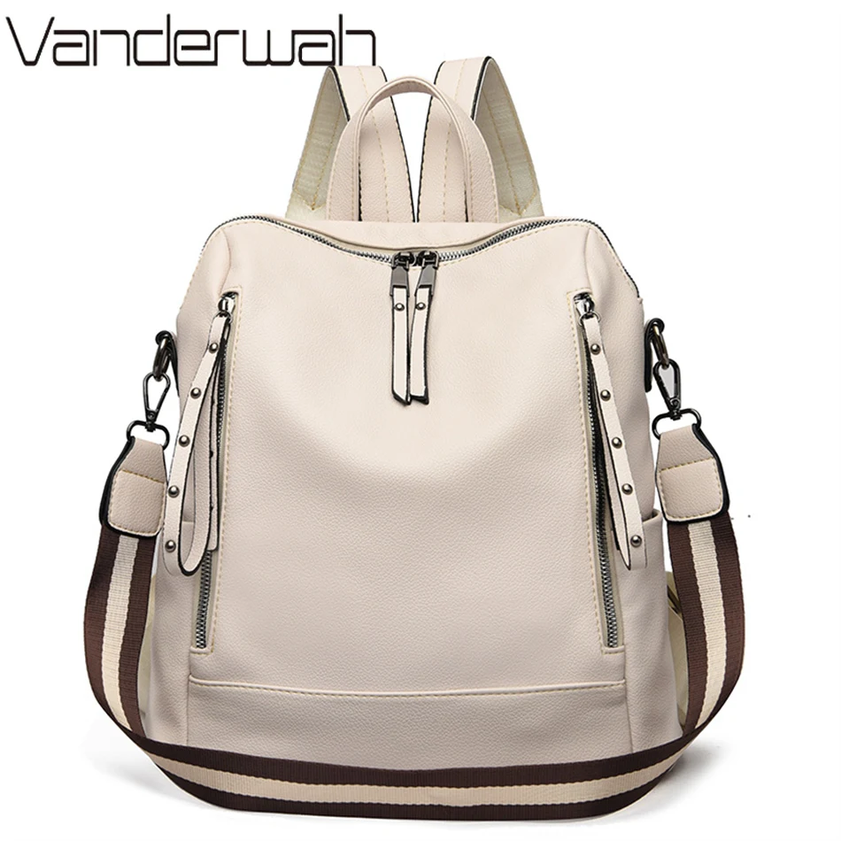 Mochilas multifuncionais de co - Genuine Leather Backpack avaliação e preço