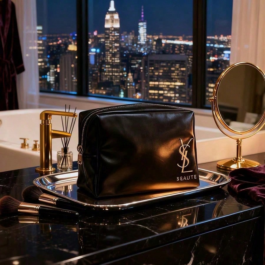 Bolsa de Cosméticos Clássica P - Luxury Designer Bags Ysl avaliação e preço