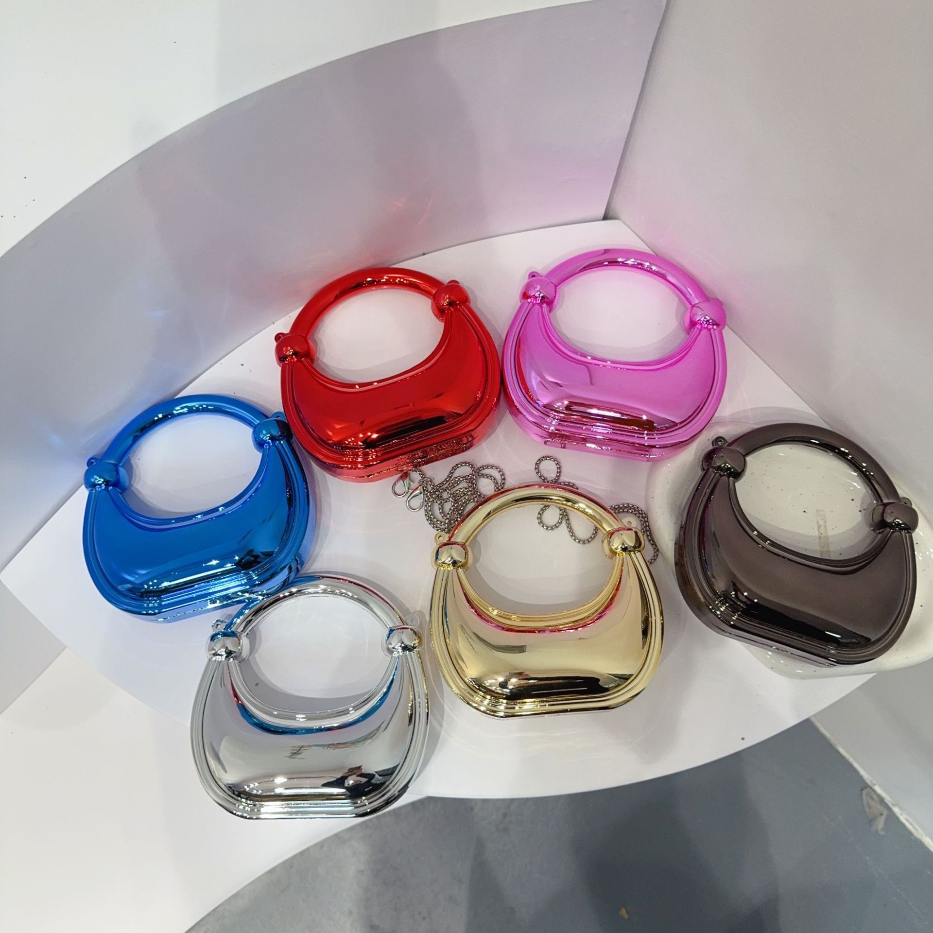 Mini bolsa de noite dourada, b - Luxury Bags Design avaliação e preço
