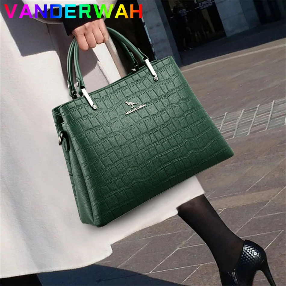 Marca genuína shopper bolsa fe - Luxury Bags Green avaliação e preço