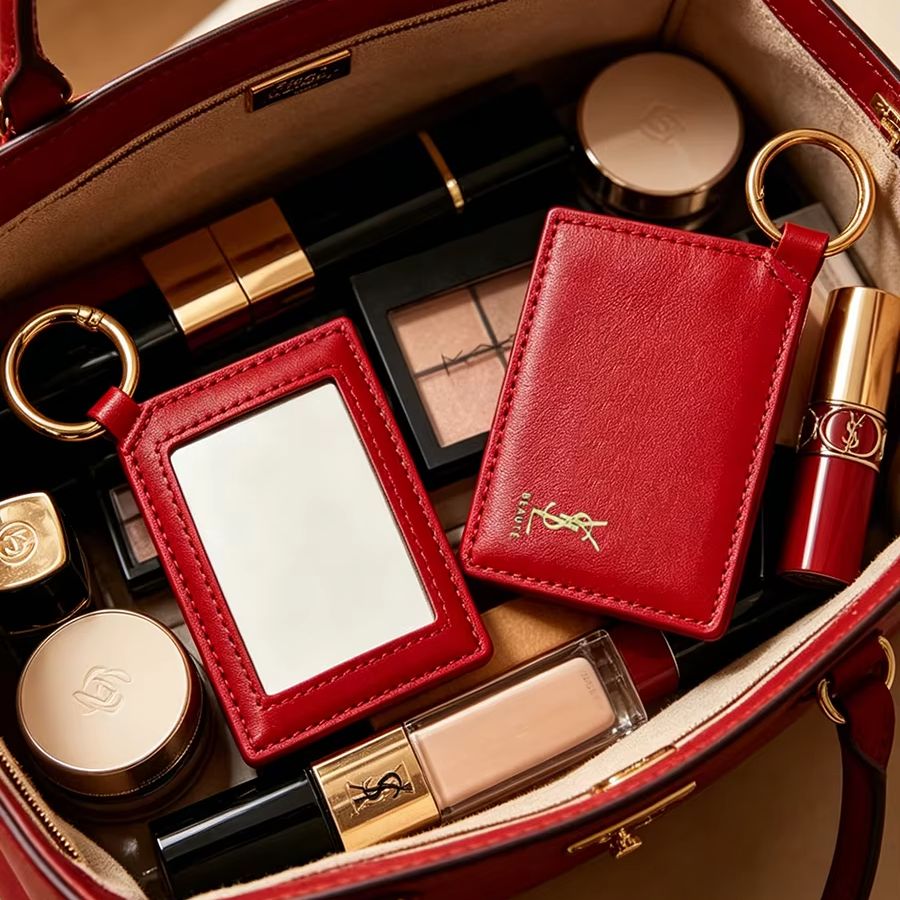Espelho de Maquiagem de Bolso  - Luxury Designer Bags Ysl avaliação e preço