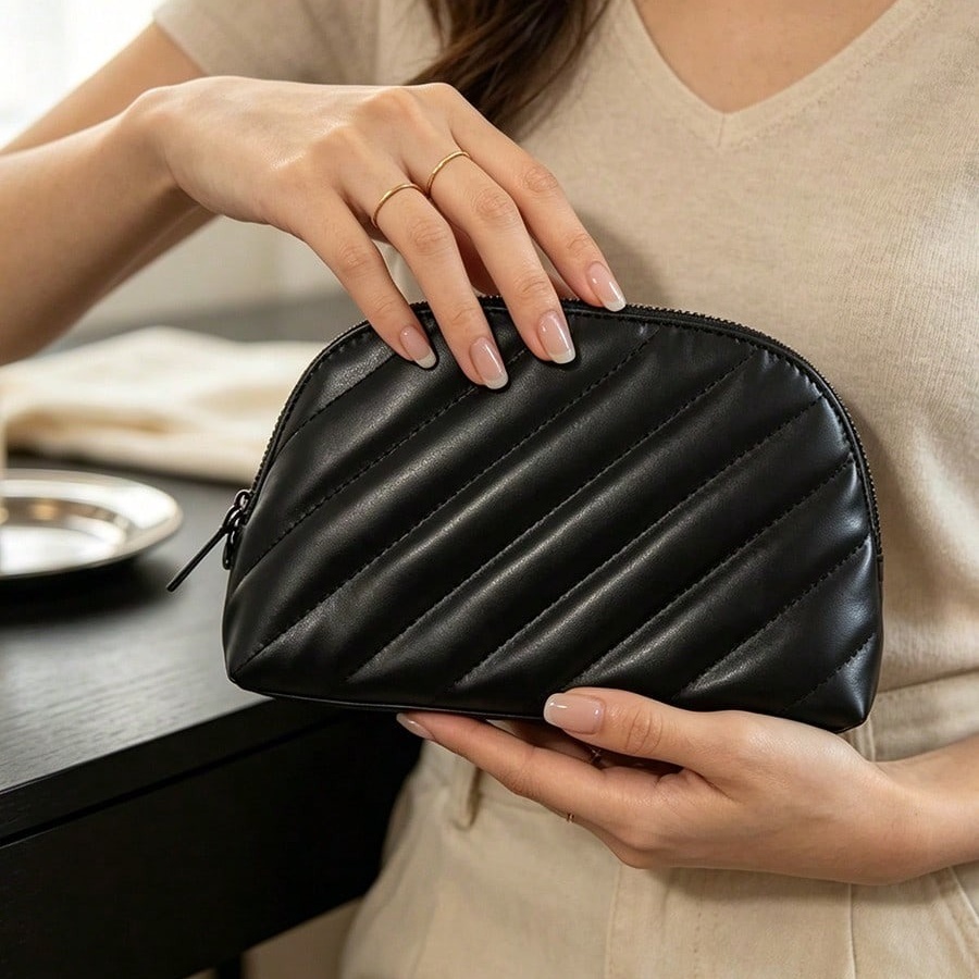 Bolsa de Cosméticos YSL em Cou - Luxury Designer Bags Ysl avaliação e preço