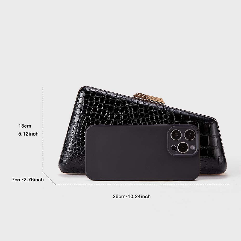 Bolsa de embreagem de formato  - Mini Bag Evening Clutch avaliação e preço